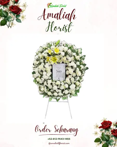 Krans Bunga Duka Pelamunan